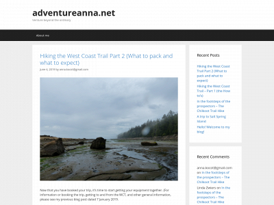 adventureanna.net snapshot