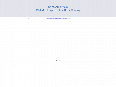 archimede-esps.be snapshot