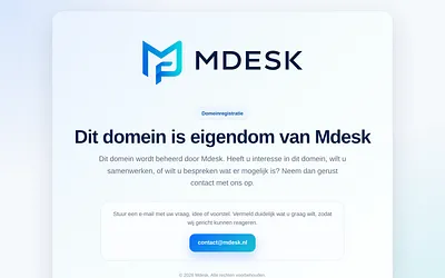 mdesk.nl snapshot