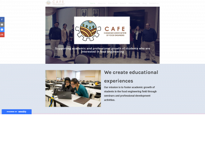 uoftcafe.weebly.com snapshot
