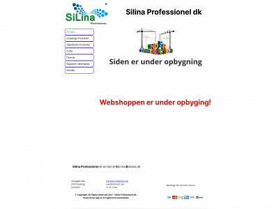 silinaprofessionel.dk snapshot