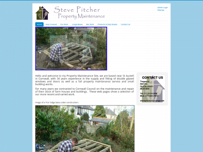 steve-pitcher.com snapshot