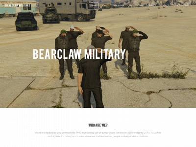 bearclawmilsim.weebly.com snapshot