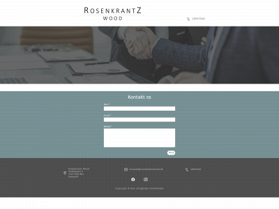 rosenkrantzwood.dk snapshot