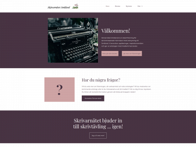 skrivarnatetsmaland.com snapshot