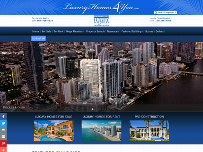 luxuryhomes4you.com snapshot