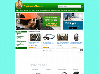 buyhuntinggear.biz snapshot