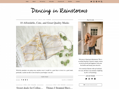 dancinginrainstorms.com snapshot