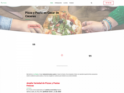 pizzerialatavola.es snapshot