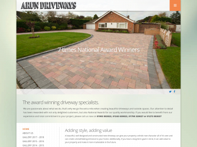 arundriveways.co.uk snapshot