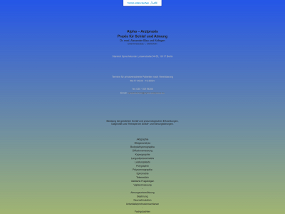 alpha-arztpraxis.de snapshot