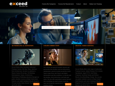 exceed-media.com snapshot