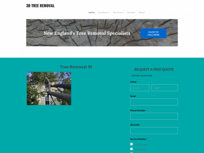 www.3dtreeremoval.com snapshot