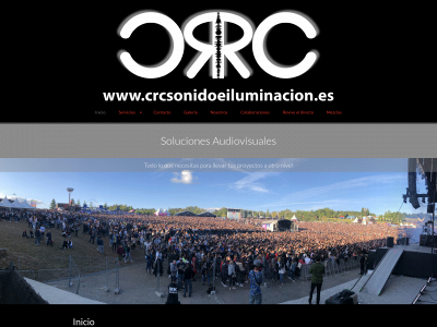 crcsonidoeiluminacion.es snapshot