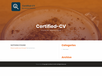certified-cv.be snapshot