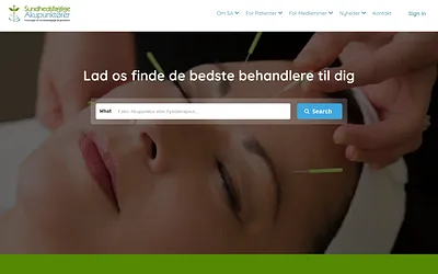 sundhedsfagligeakupunktoerer.dk snapshot