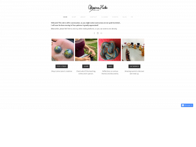 www.alexinahicks.com snapshot