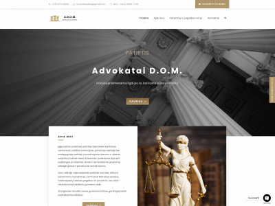 adom.lt snapshot