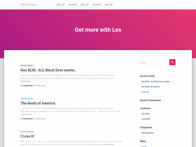 lesfactor.com snapshot