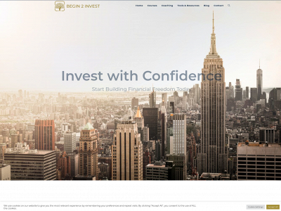 begin2invest.com snapshot