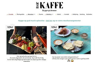 barkaffe.dk snapshot
