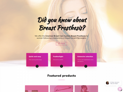 pinkribboninc.com snapshot