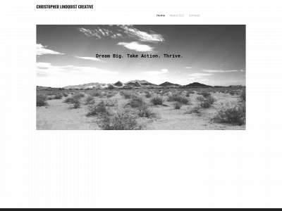 www.christopherlindquistcreative.com snapshot