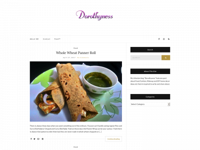 dorothyness.com snapshot