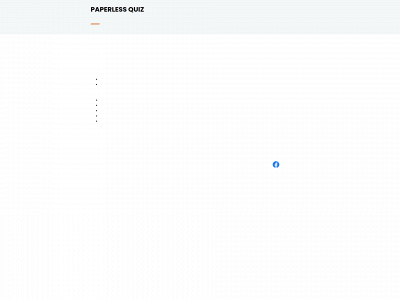 paperlessquiz.be snapshot