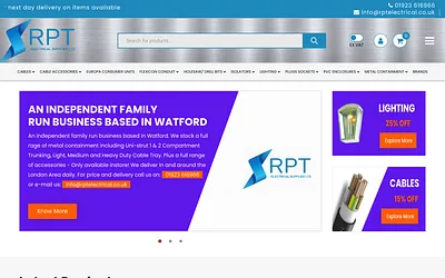rptelectrical.online snapshot