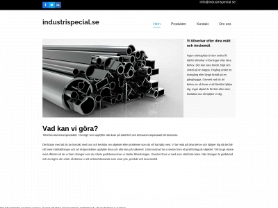 industrispecial.se snapshot