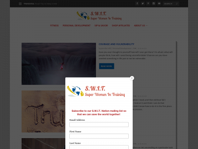 superwomenintraining.com snapshot