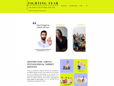 fightingfear.co.uk snapshot