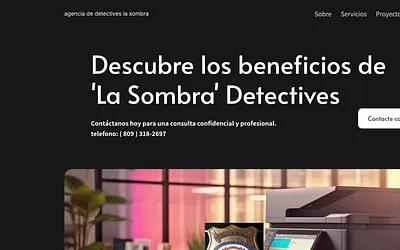 detectives-la-sombra.com snapshot