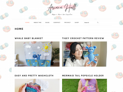 ariana-hall.com snapshot