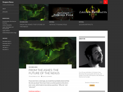 dungeonnexus.com snapshot