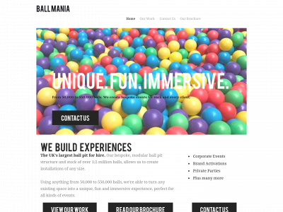 www.ballmania.com snapshot