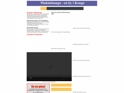 mukimbungu.se snapshot