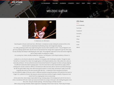 uffe-steen.dk snapshot
