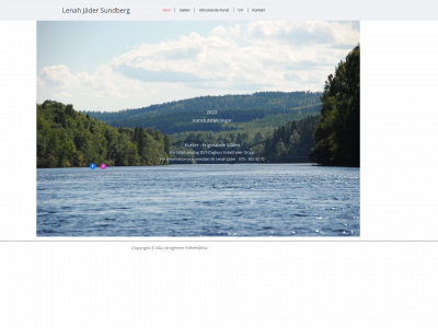 lenahjader.se snapshot