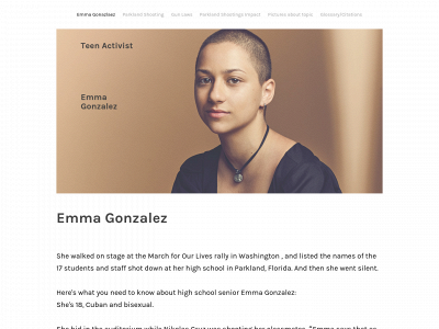 emmagonzalezparkland.weebly.com snapshot