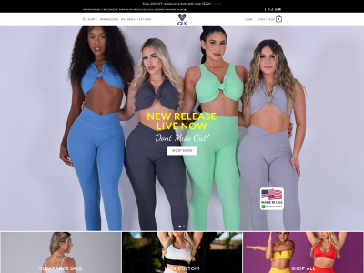 clssportswear.com snapshot
