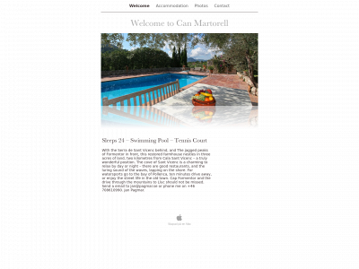 canmartorell.com snapshot