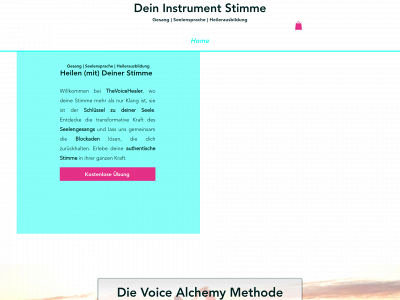 thevoicehealer.de snapshot
