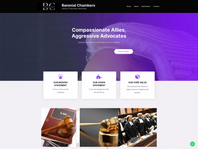 baronialchambers.com.ng snapshot