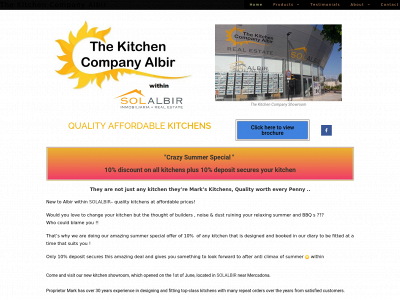 thekitchencompanyalbir.com snapshot