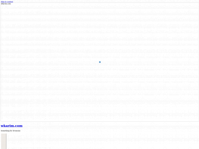wkarim.com snapshot