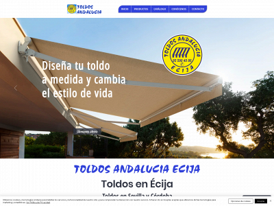 toldosandalucia.es snapshot