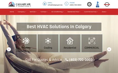 calgaryair.ca snapshot