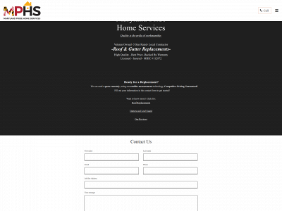 www.mdpridehomeservices.com snapshot